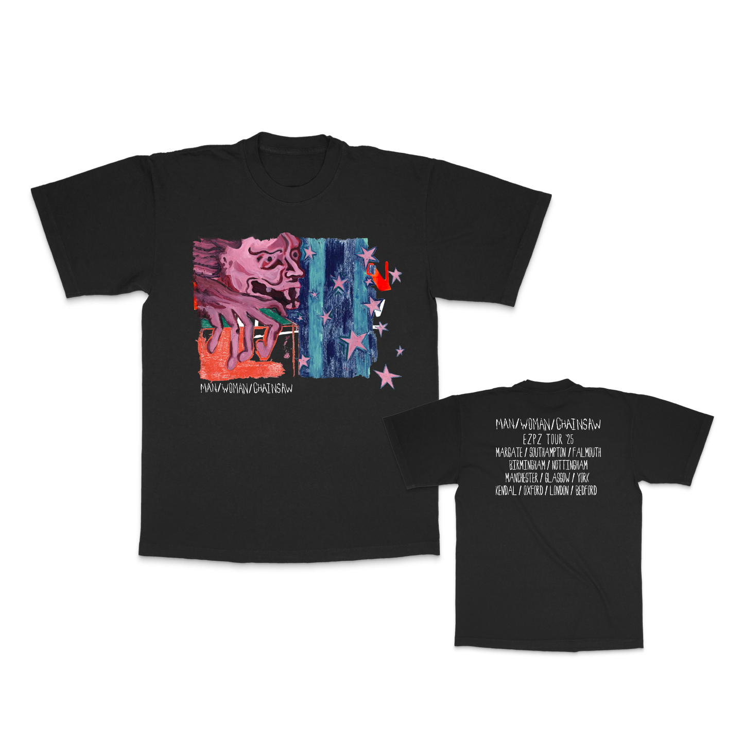 Man/Woman/Chainsaw Tour 2025 T-Shirt