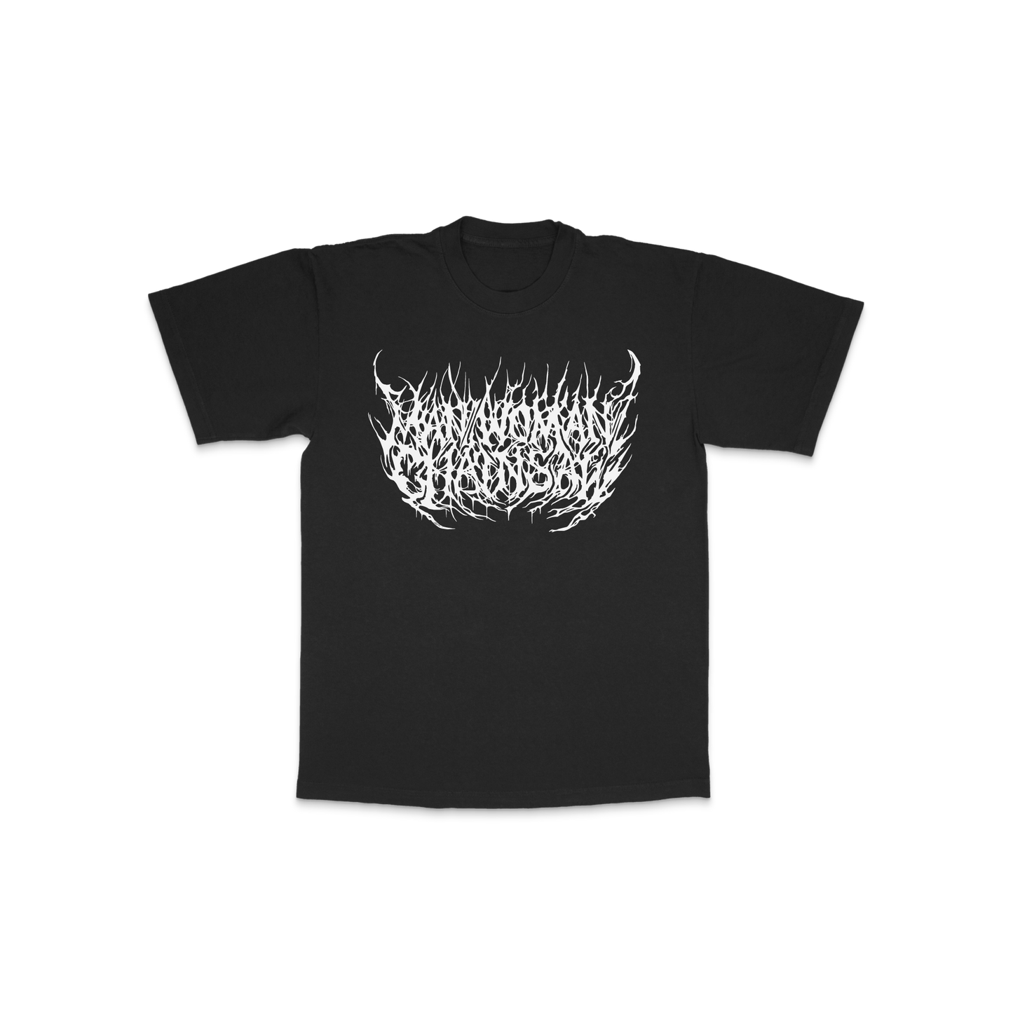 Man/Woman/Chainsaw Metal T-Shirt